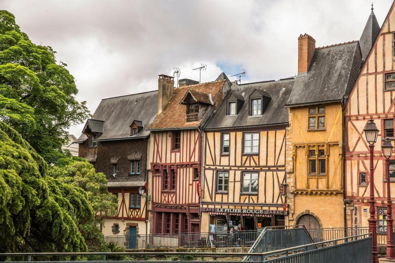 Confort & Elegance En Ville Avec Parking Gratuit Le Mans Exteriér fotografie